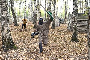 Спортивный праздник для приборостроителей на "Пейнтбол-CITY"
